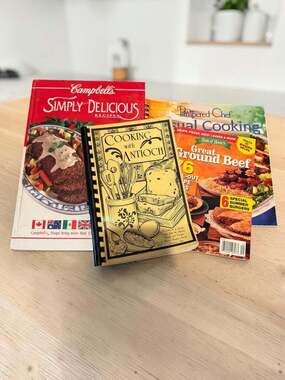 Vintage Assorted Cookbook Bundle